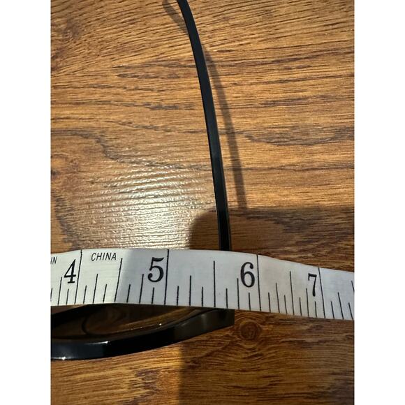 Saint Laurent SL667 Men's Thin Acetate 56MM Pilot Sunglasses Black NWOB - Picture 10 of 10